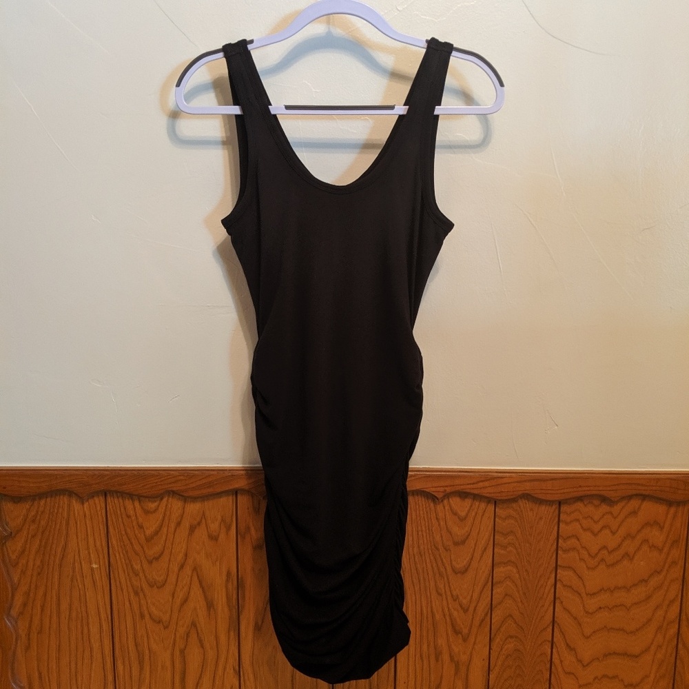 Ruched tank dress